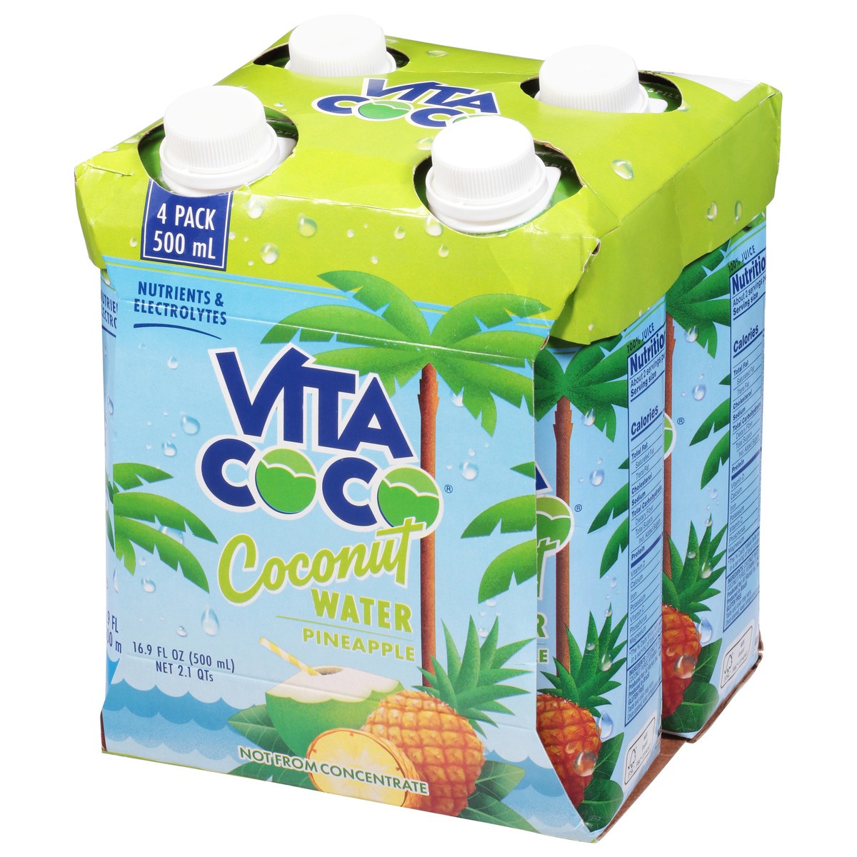 slide 4 of 9, Vita Coco Pineapple - 4 ct, 4 ct