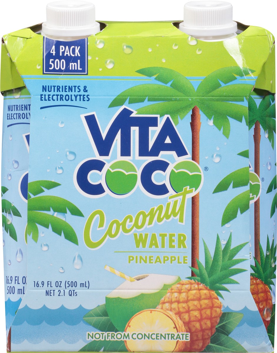 slide 5 of 9, Vita Coco Pineapple - 4 ct, 4 ct