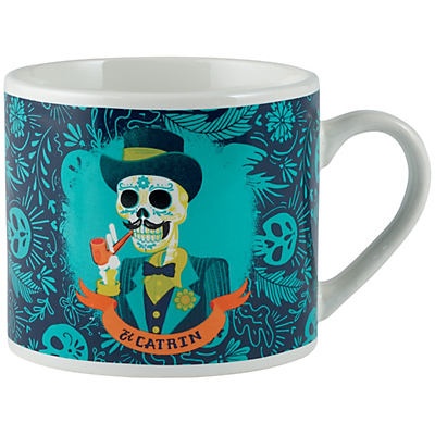 slide 1 of 1, Destination Holiday Mug Day Of The Dead - Catrin, 21 oz