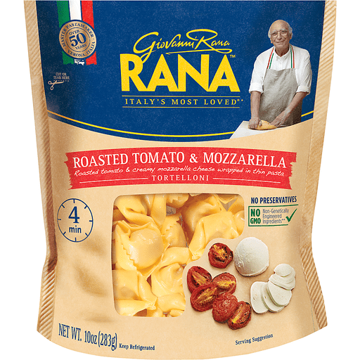 slide 2 of 7, Rana Roasted Tomato & Mozzarella Tortelloni, 10 oz
