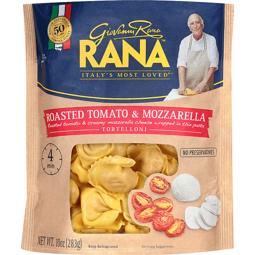 slide 1 of 7, Rana Roasted Tomato & Mozzarella Tortelloni, 10 oz