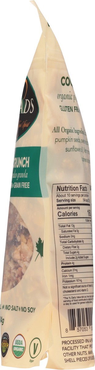 slide 2 of 9, Back Roads Organic Coconut Crunch Granola 10 oz, 10 oz