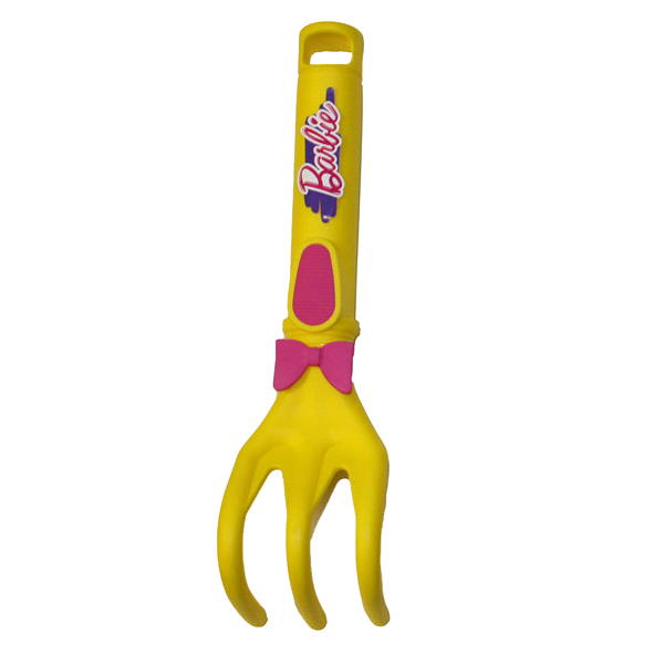 slide 1 of 1, Midwest Gloves & Gear Barbie Kids' Cultivator - Yellow, 1 ct