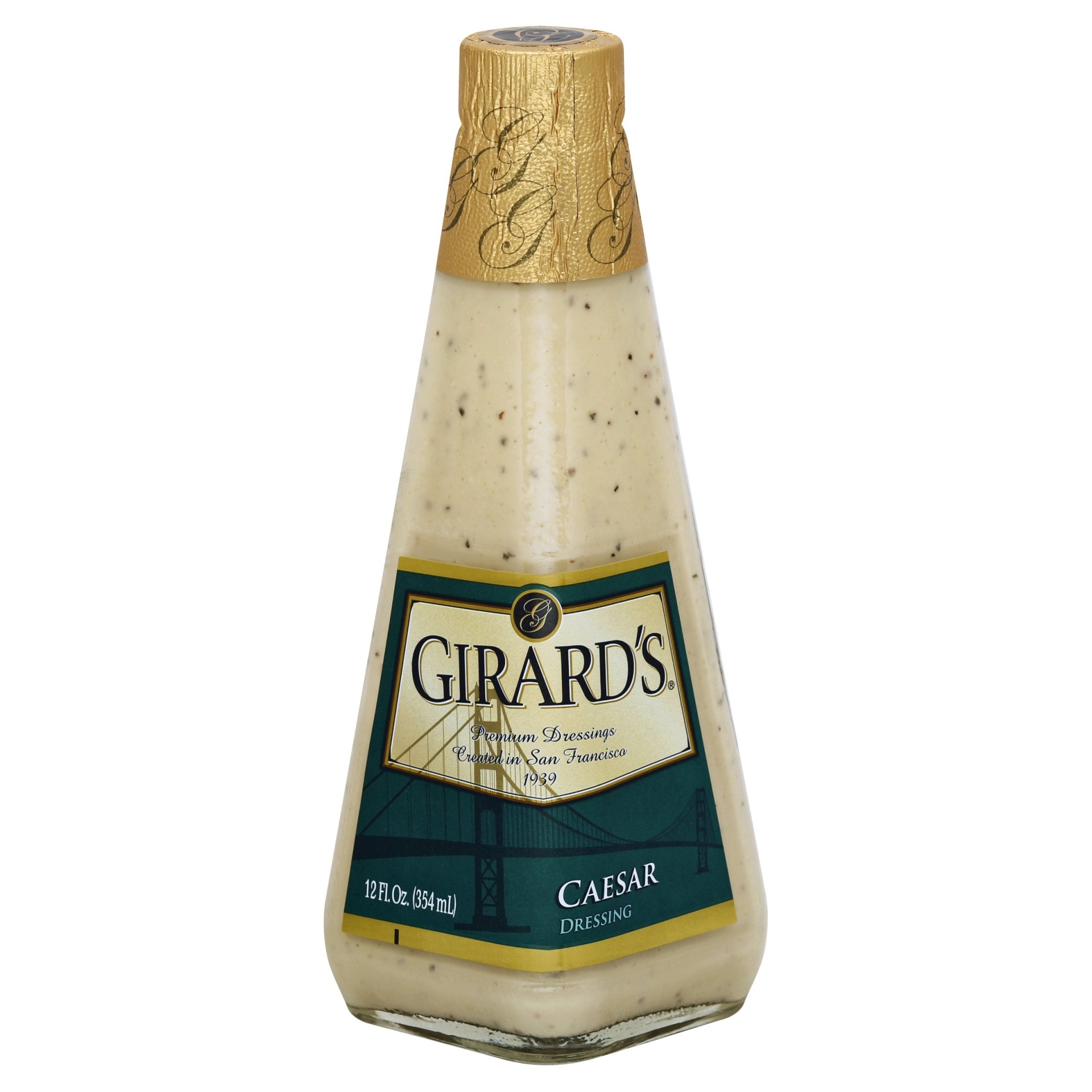 slide 1 of 1, Girard's Caesar Dressing, 12 oz