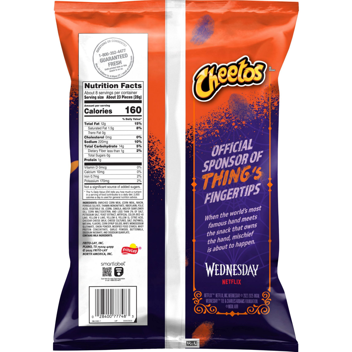 slide 2 of 4, Cheetos Fiery Skulls, 7 oz