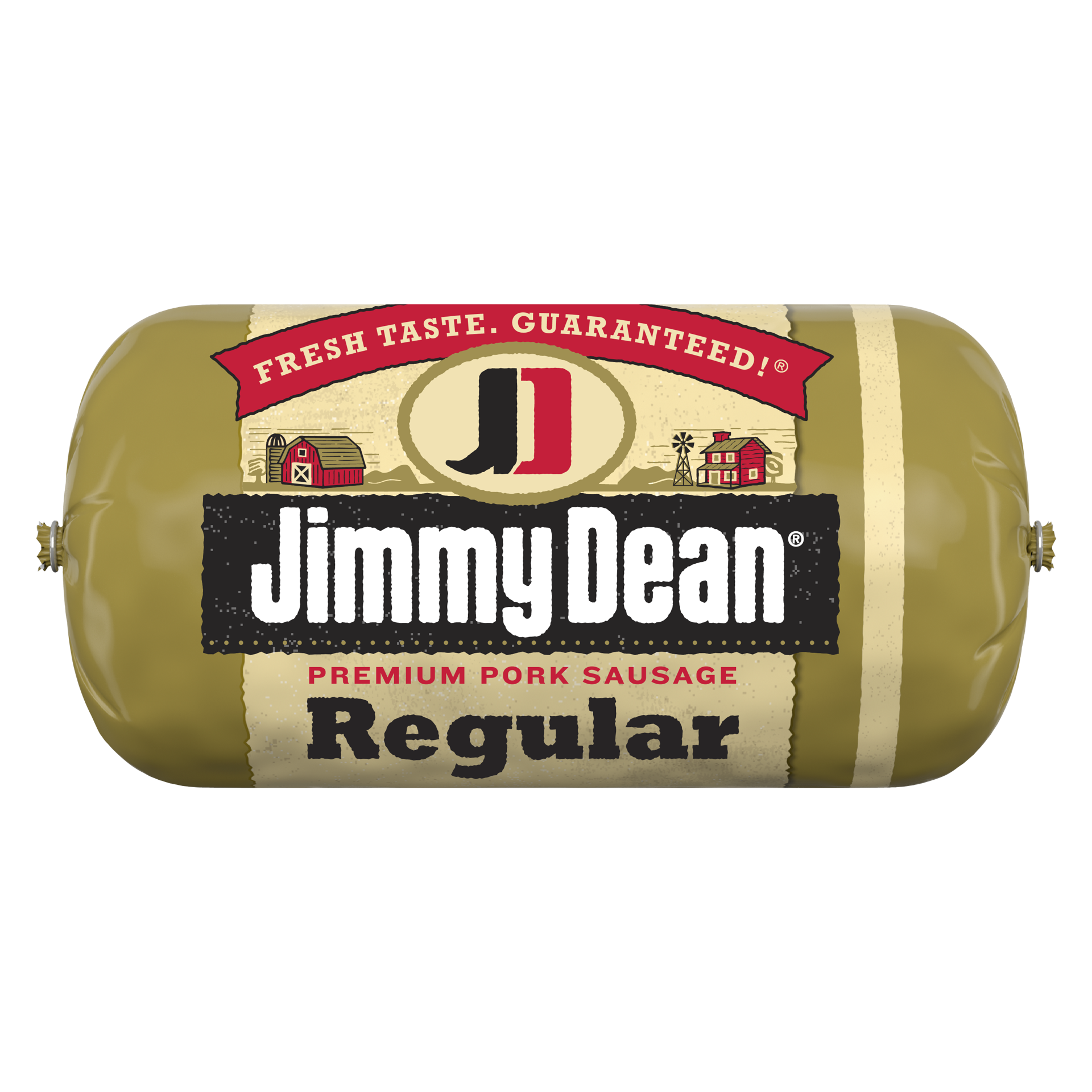 slide 1 of 4, Jimmy Dean Premium Pork Regular Breakfast Sausage Roll, 16 oz, 453.59 g