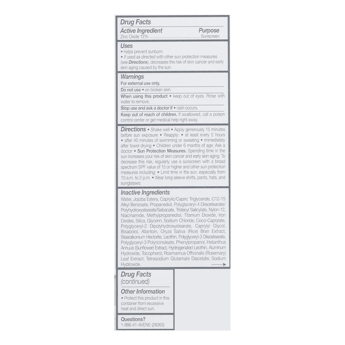 slide 3 of 14, Avène Broad Spectrum SPF 50+ Blue Light Tinted Mineral Sunscreen 1.3 fl oz, 1.3 fl oz