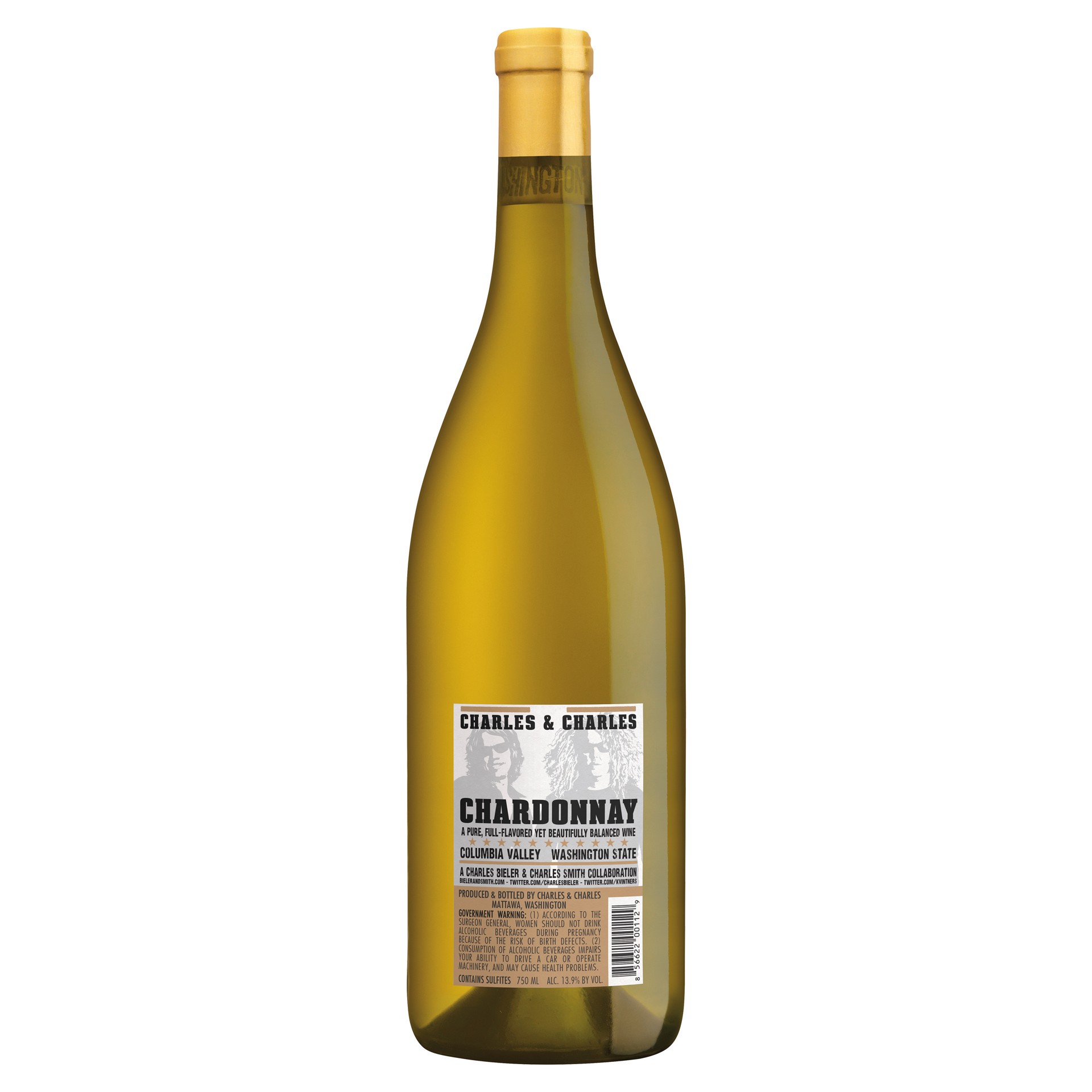 slide 2 of 4, Charles & Charles Chardonnay, 750 ml