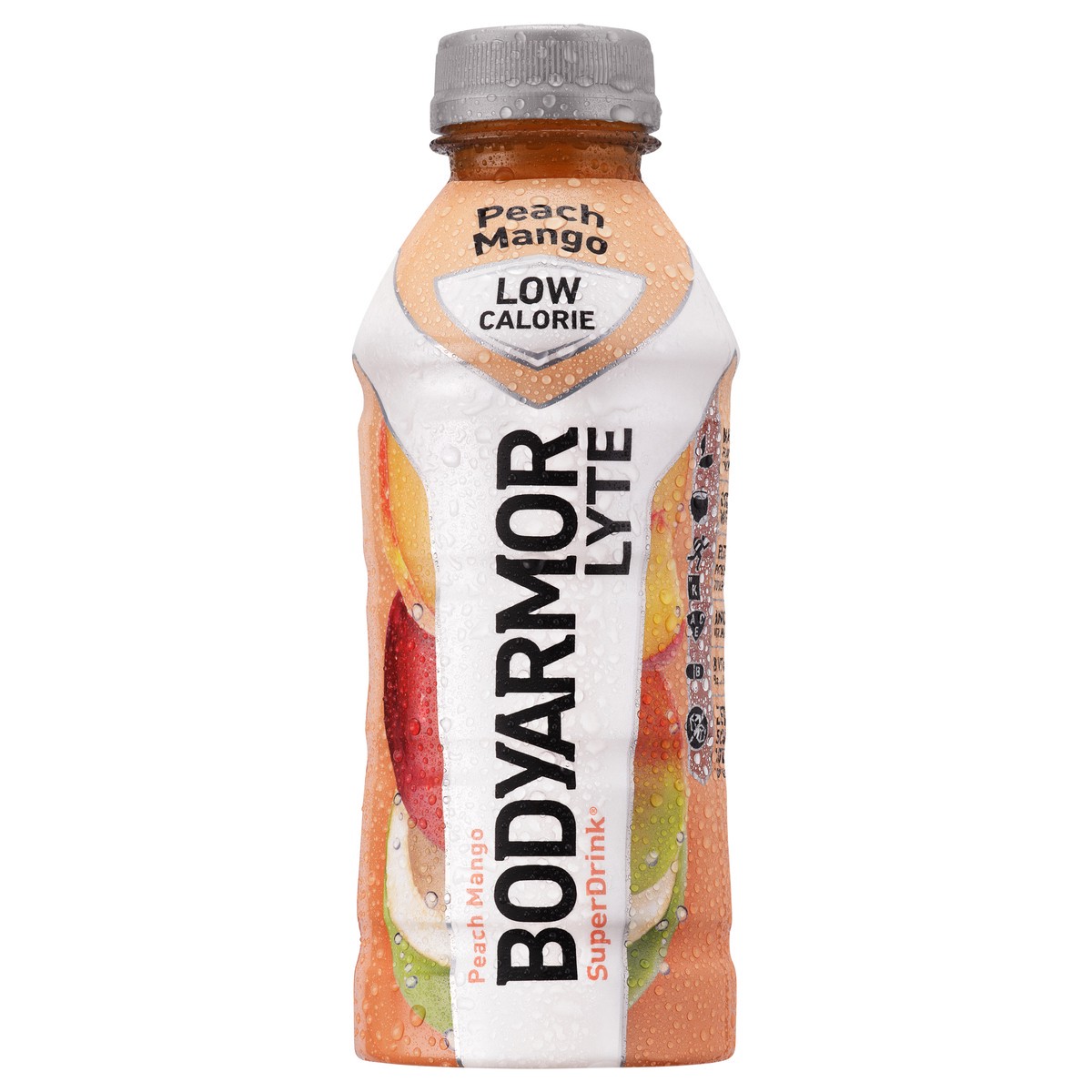 slide 10 of 11, BODYARMOR Lyte Peach Mango Electrolyte Sports Drink, 16 fl oz Bottle, 16 fl oz