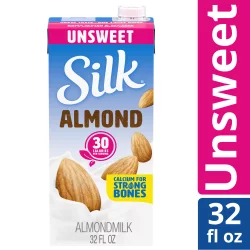 Silk Shelf-Stable Unsweetened Almond Milk