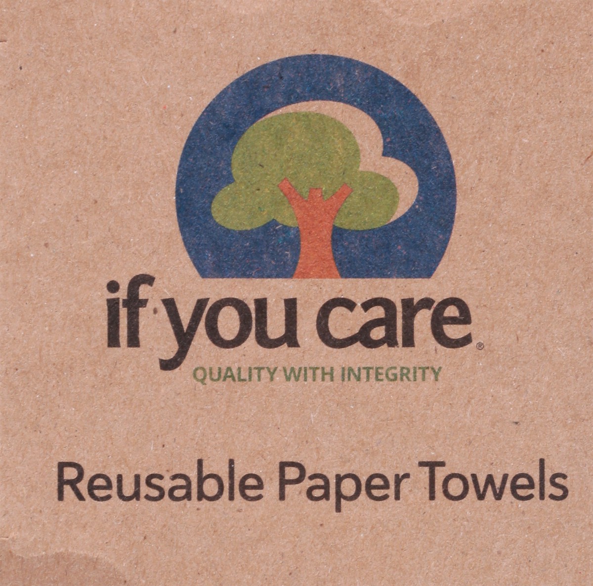 slide 8 of 12, If You Care Source Atlantique, Inc If You Care Paper Towels, Reusable, 12 ct