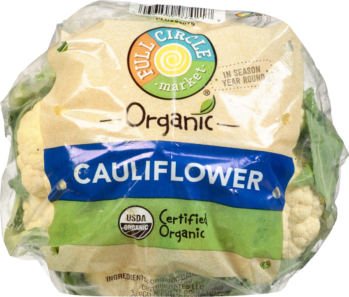 slide 5 of 9, Full Circle Market Organic Cauliflower 1 ea, 1 ct