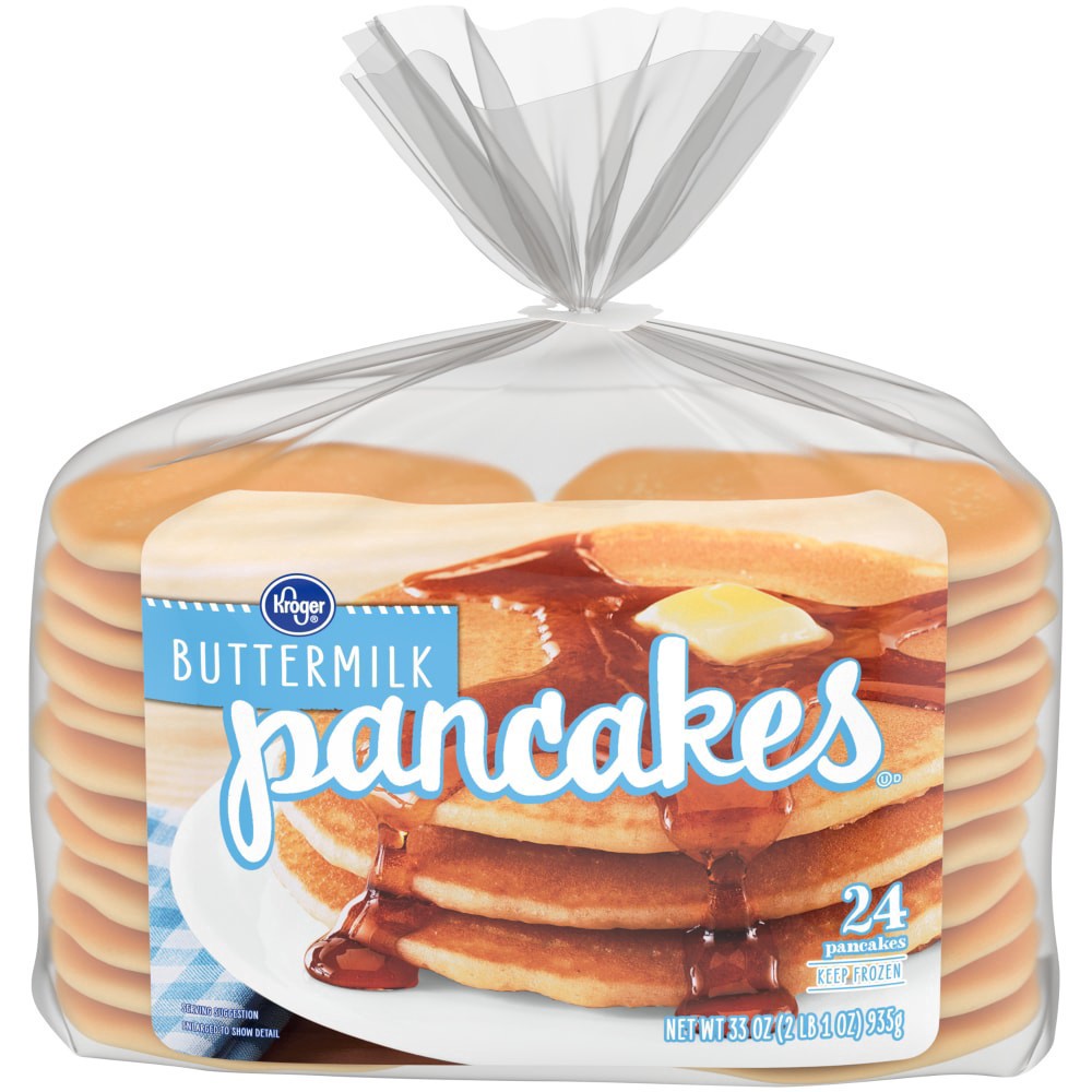 slide 2 of 3, Kroger Buttermilk Pancakes, 24 ct; 1.375 oz