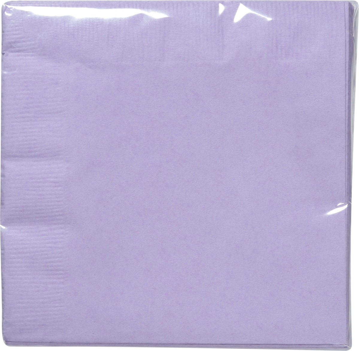 slide 2 of 11, Touch of Color 2 Ply Luscious Lavender Napkins 50 ea, 50 ct