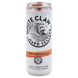 White Claw Ruby Grapefruit Hard Seltzer-White Claw, Can