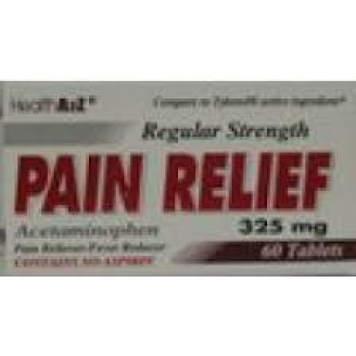 slide 1 of 1, Health A2Z Regular Strength Acetaminophen Pain Relief Tablets, 60 ct