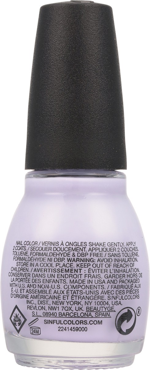 slide 2 of 9, Sinful Colors Bold Color Lie-Lac 1701 Nail Polish 0.5 fl oz, 1 ct