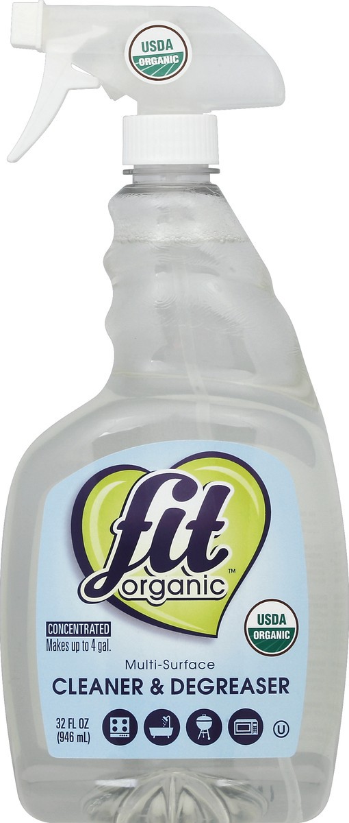 slide 2 of 2, fit organic Cleaner and Degreaser 32 oz, 32 oz