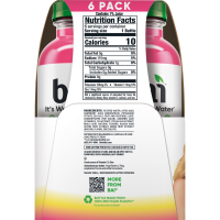 slide 3 of 21, Bai Antioxidant Infused Water Beverage, Raspberry Lemon Lime, 14 fl oz Bottles, 6 Pack, 6 ct; 14 oz