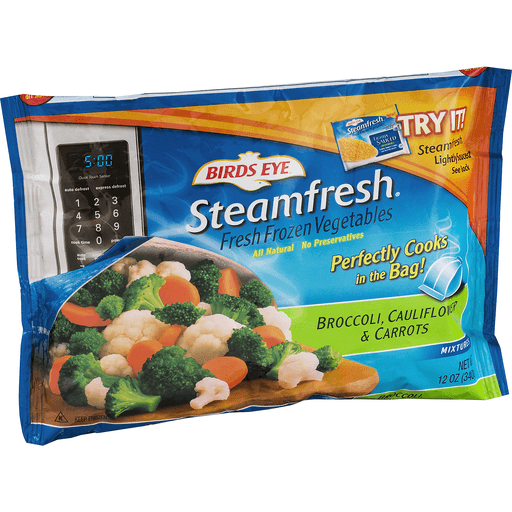 Birds Eye Steamfresh Broccoli, Carrots & Cauliflower 12 oz | Shipt