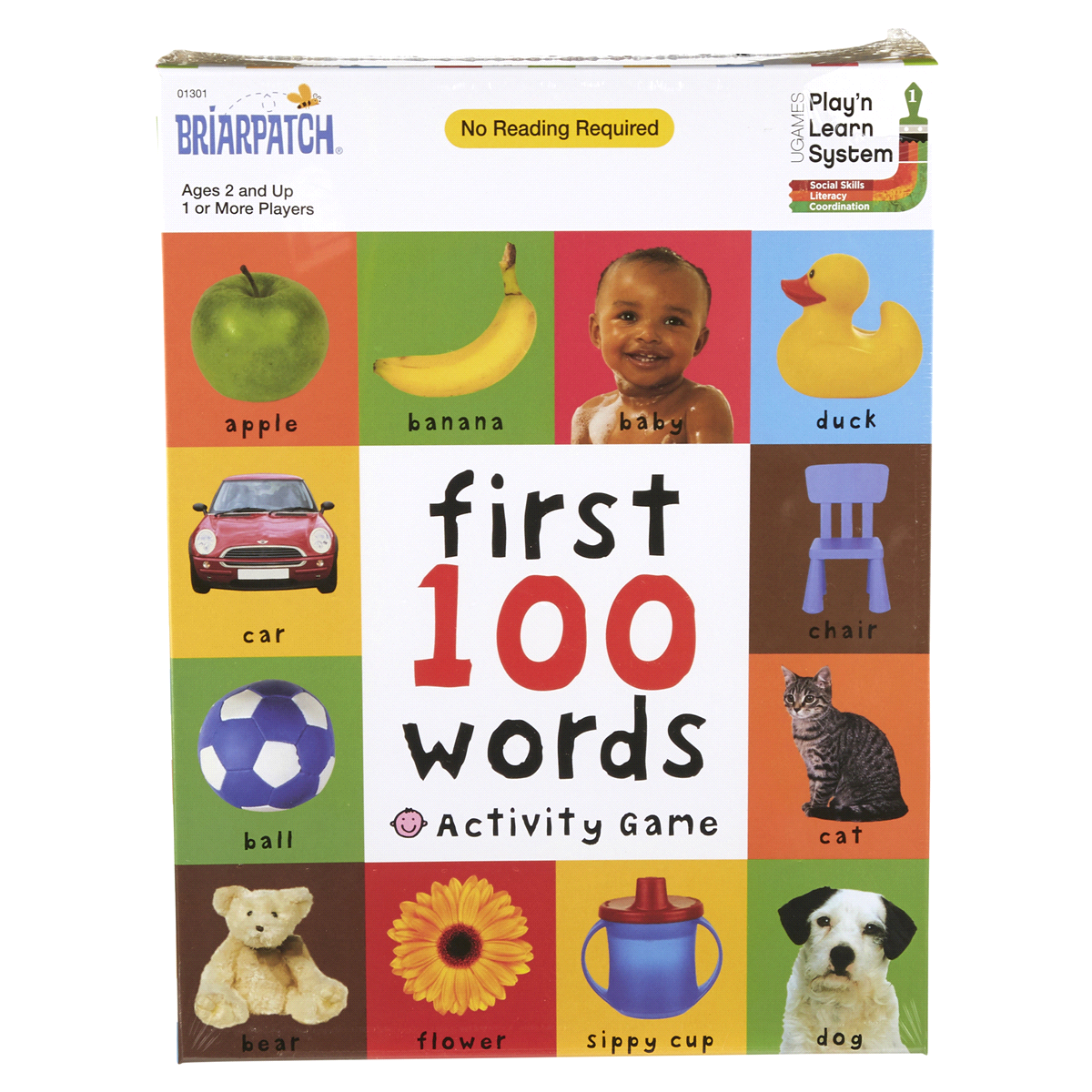 slide 1 of 1, Briarpatch First 100 Words Activity Game, 1 ct