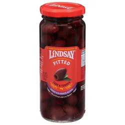 Lindsay Kalamata Pitted Pitted 6.35oz - 6.35 OZ