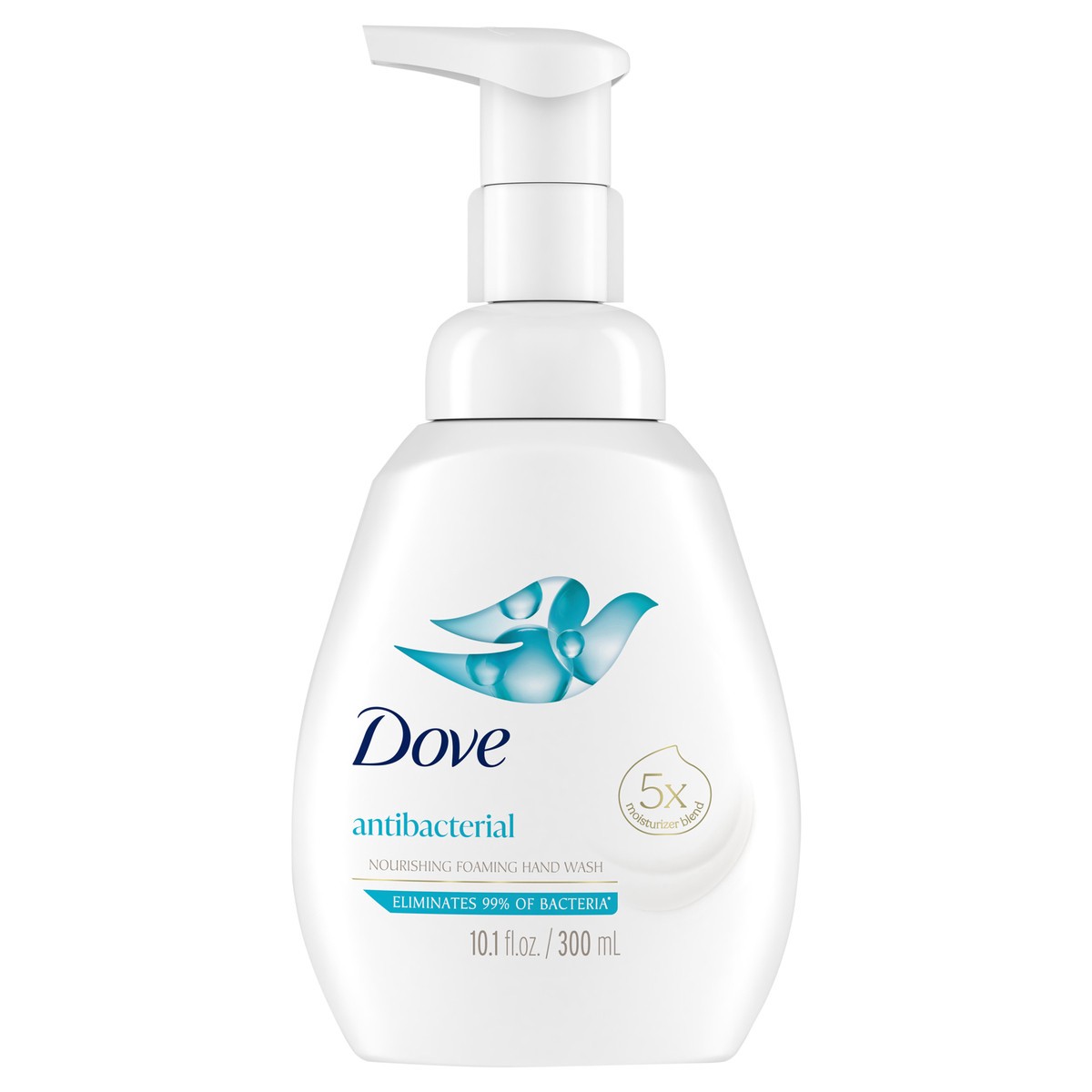 slide 1 of 1, Dove Foaming Hand Wash Antibacterial 10.1 fl oz, 10.1 fl oz