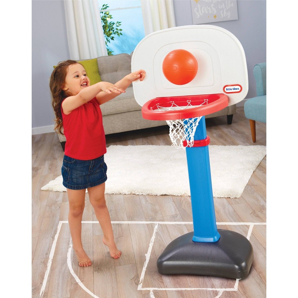 slide 4 of 4, Little Tikes Tot Sports Easy Score Round Backboard Basketball Set, 1 ct