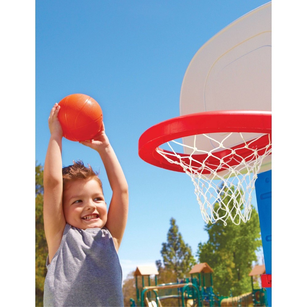 slide 2 of 4, Little Tikes Tot Sports Easy Score Round Backboard Basketball Set, 1 ct