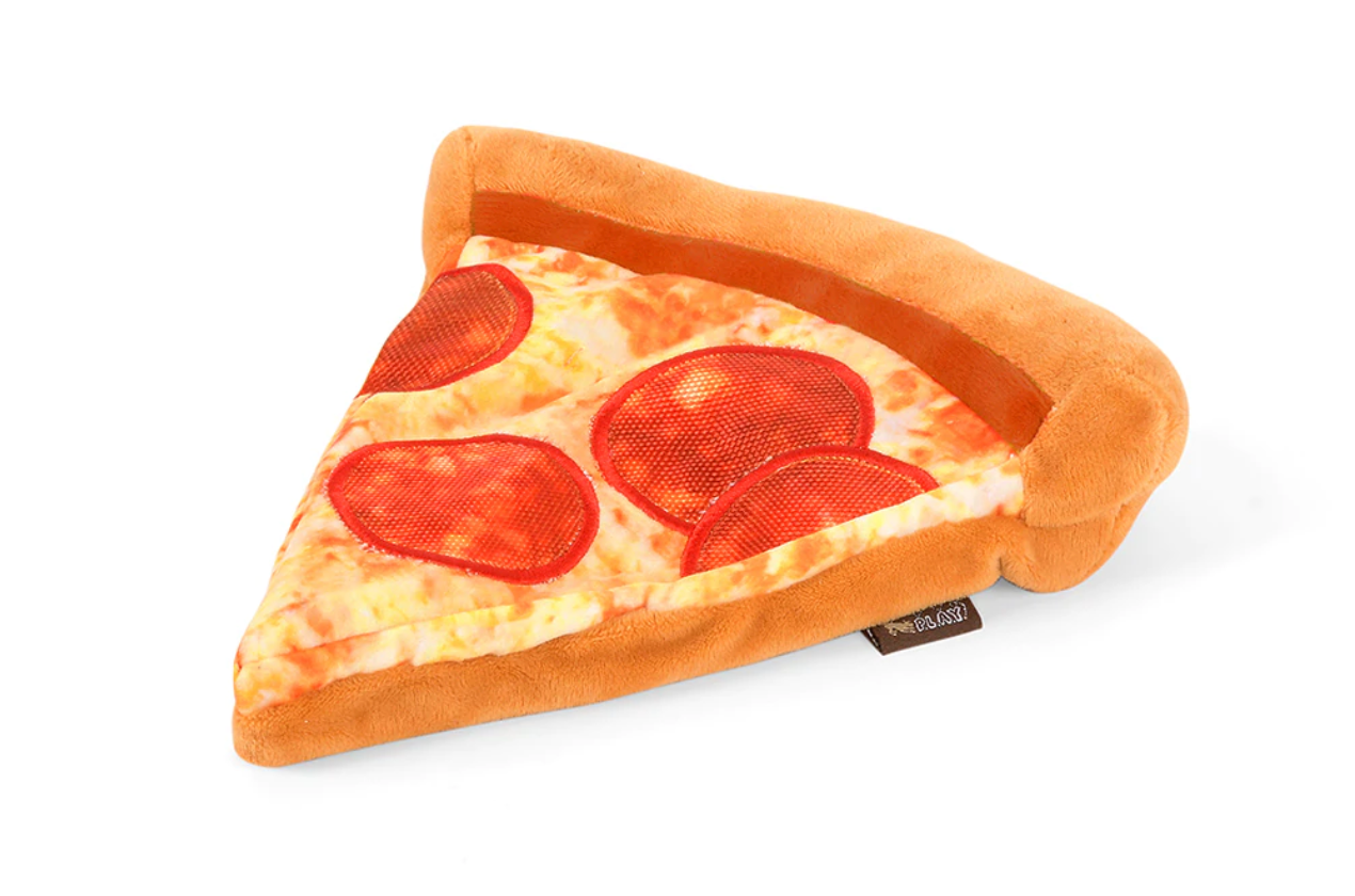 slide 1 of 2, P.L.A.Y. Play Lifestyles Dog Toy Puppyroni Pizza, 1 ct