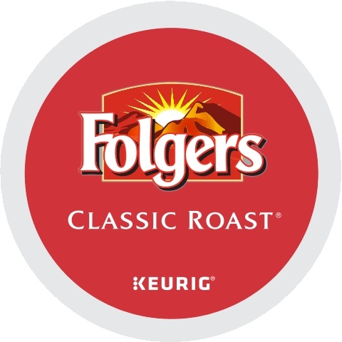 slide 1 of 1, Folgers Classic Roast Coffee Keurig K-Cup Pods, 48 ct