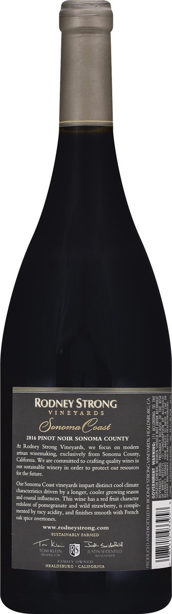 slide 3 of 10, Rodney Strong Vineyards Sonoma Coast Pinot Noir, 750 ml