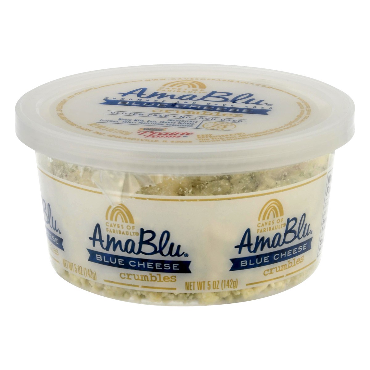 slide 2 of 9, Caves of Faribault AmaBlu Blue Cheese Crumbles 5 oz, 5 oz