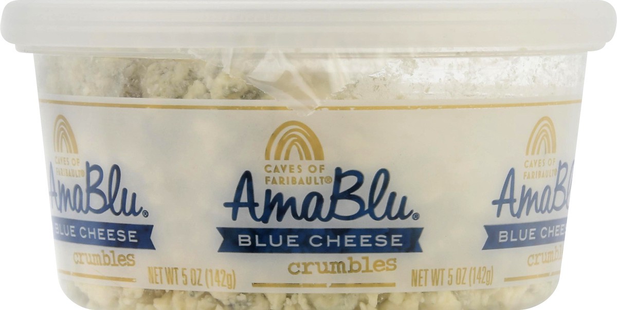 slide 3 of 9, Caves of Faribault AmaBlu Blue Cheese Crumbles 5 oz, 5 oz