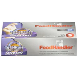 FoodHandler Teknique Small Synthetic Gloves - 100 ct