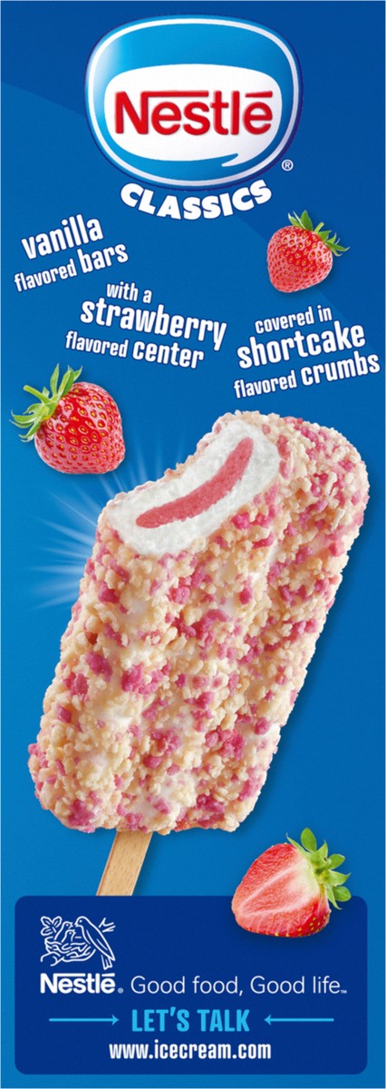 slide 2 of 9, Nestlé Classics Strawberry Shortcake Frozen Dairy Dessert Bars 5 ea, 5 ct