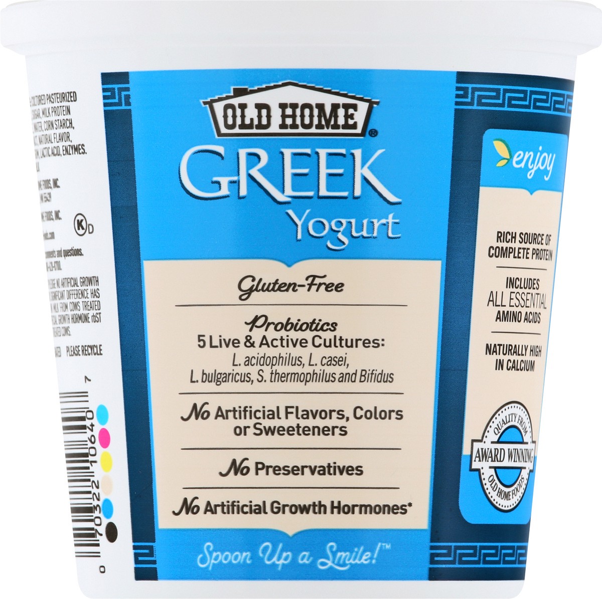 slide 6 of 13, Old Home Vanilla Greek Yogurt, 24 oz