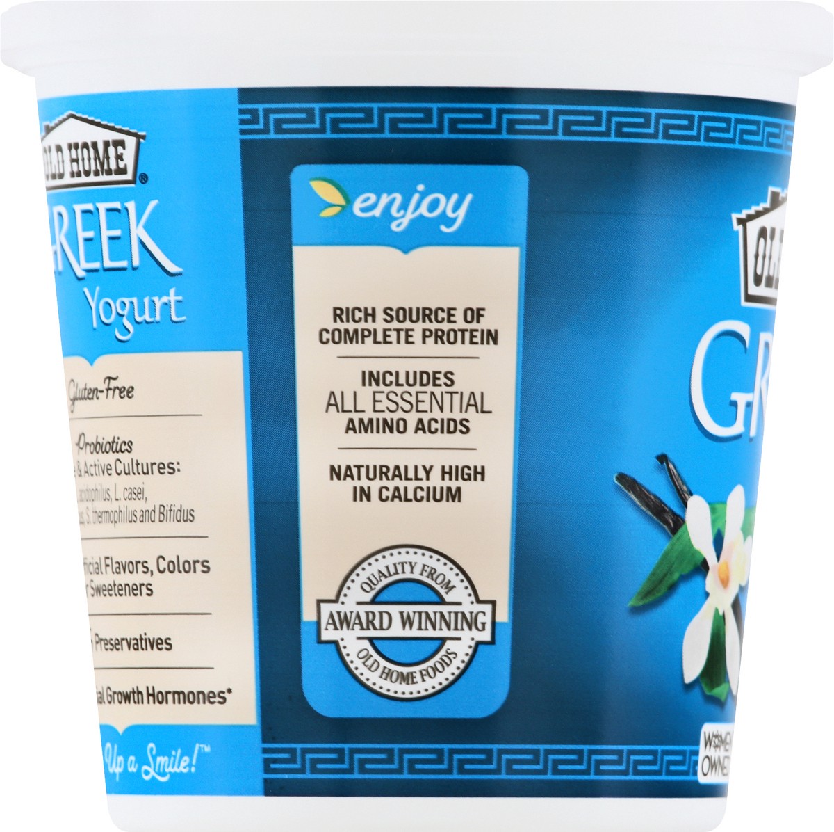 slide 3 of 13, Old Home Vanilla Greek Yogurt, 24 oz