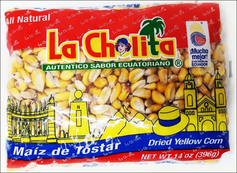 slide 1 of 1, La Cholita Chol Maiz Tostar, 14 oz