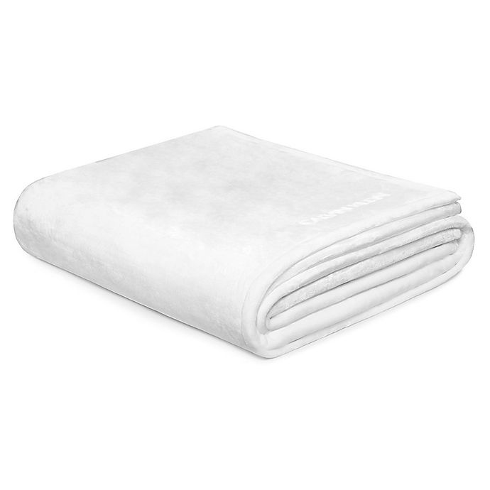 slide 1 of 4, Calvin Klein Michael King Blanket - White, 1 ct