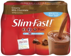 SlimFast 321 Shakes Creamy Milk Chocolate Ready-to-Drink Shake - 8 ct