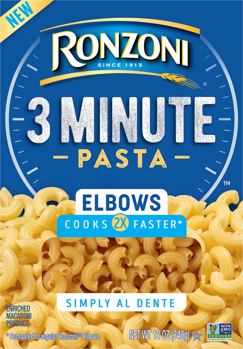 slide 9 of 9, Ronzoni Thick & Hearty Elbow Macaroni, 12 Oz., 1 ct