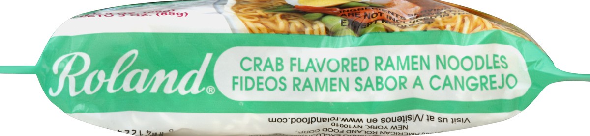 slide 2 of 5, Roland Crab Ramen, 1 ct