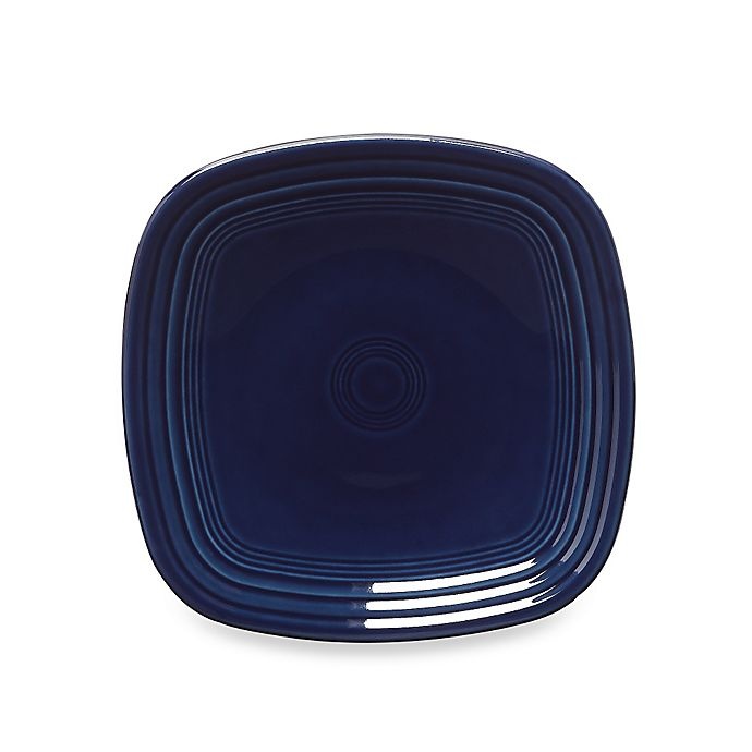 slide 1 of 1, Fiesta Square Salad Plate - Cobalt Blue, 1 ct