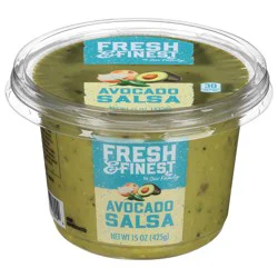 Fresh & Finest by Our Family Avocado Salsa 15 oz