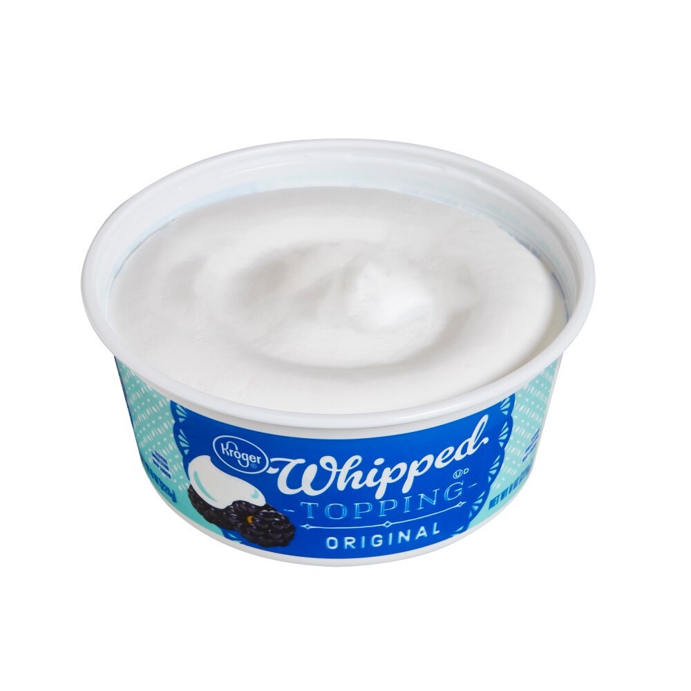 slide 5 of 5, Kroger Original Whipped Topping, 8 oz