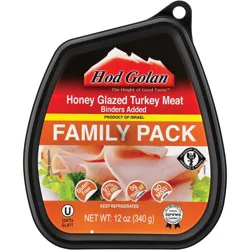 Hod Golan Honey Glazed Turkey Meat Family Pack