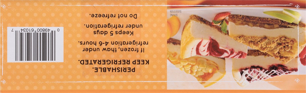 slide 5 of 14, Jon Donaire New York Style Baked Cheesecake Variety 56 oz, 12 ct