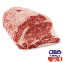 H-E-B Beef Rib Roast Large End USDA Choice