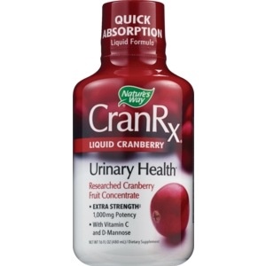 slide 1 of 1, Nature's Way CranRX Liquid Cranberry Urinary Health, 16 oz